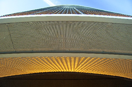 Fotografía de arquitectura del Hospital de Conxo de Santiago de Compostela.